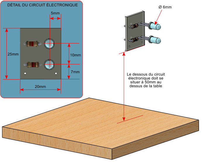 cdcf circuit led